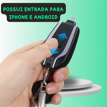 Carregar imagem no visualizador da galeria, MiniVOLT - Energia de emergência no seu bolso — ou pendurada no seu chaveiro.
