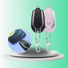 MiniVOLT - Energia de emergência no seu bolso — ou pendurada no seu chaveiro.