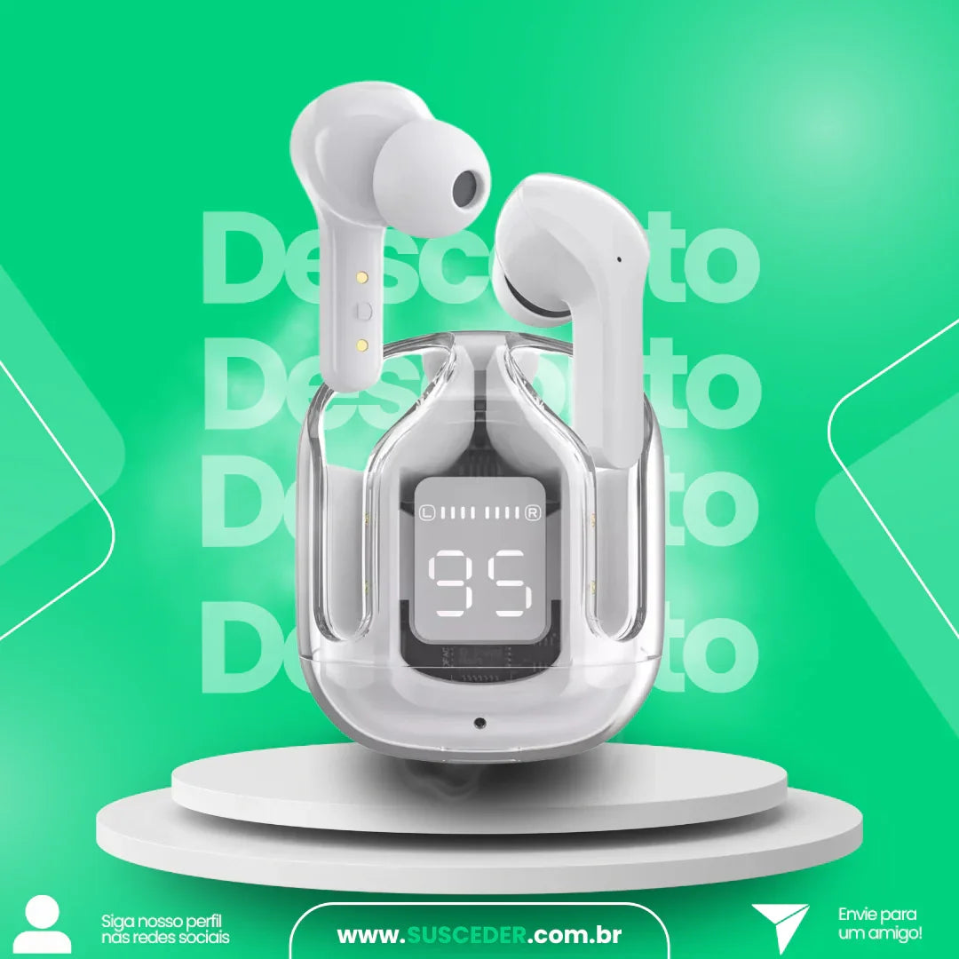 Fones De Ouvido a Prova d'água TWS Air
