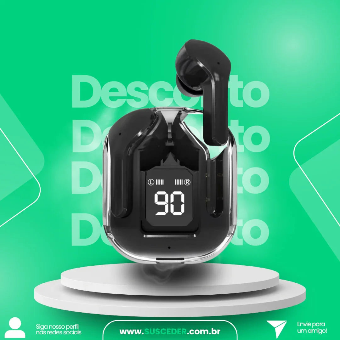 Fones De Ouvido a Prova d'água TWS Air