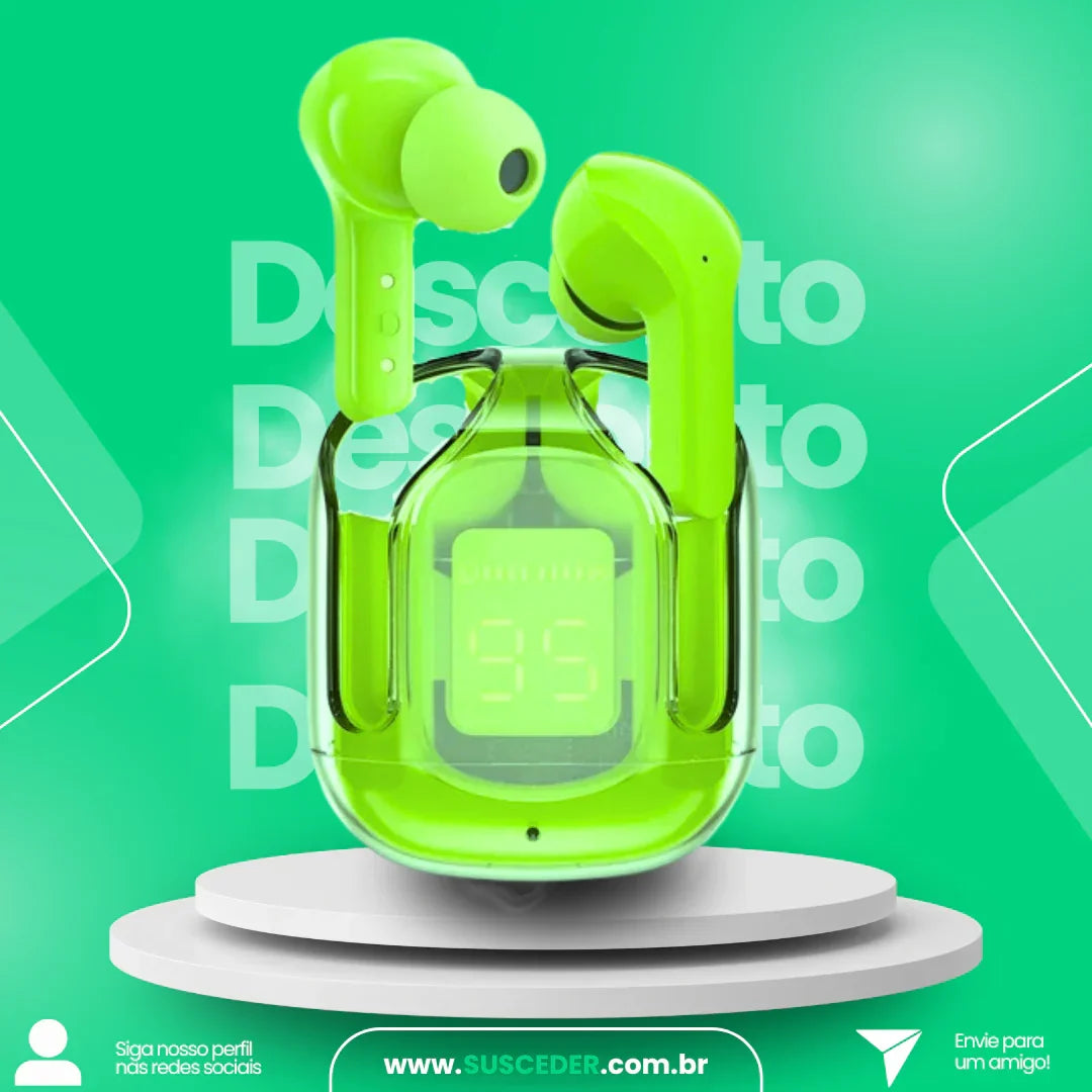 Fones De Ouvido a Prova d'água TWS Air