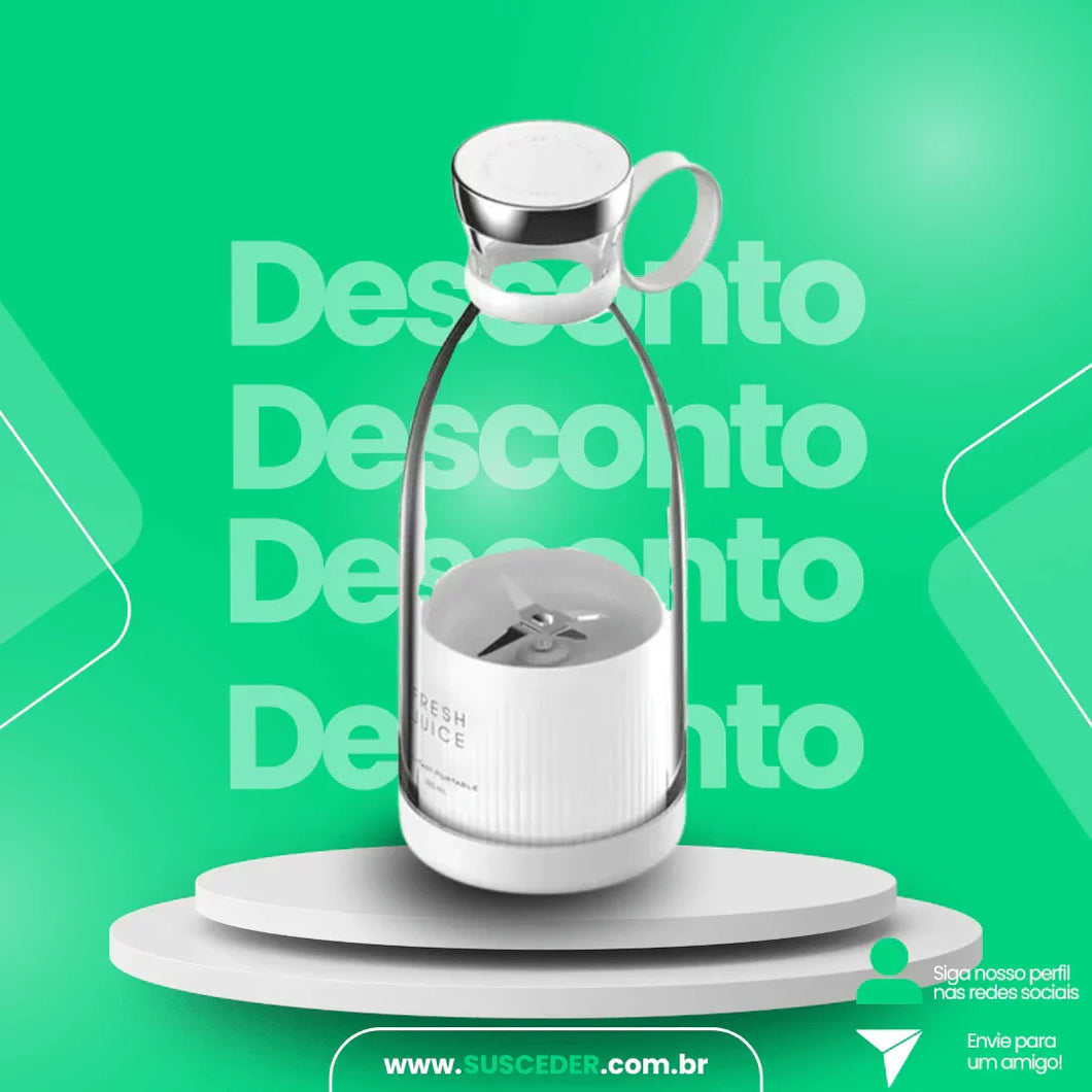 Garrafa Liquidificador Portátil USB