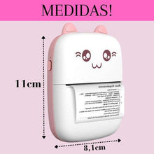 Carregar imagem no visualizador da galeria, Impressora Portátil Sem Fio Recarregável Térmica Gato
